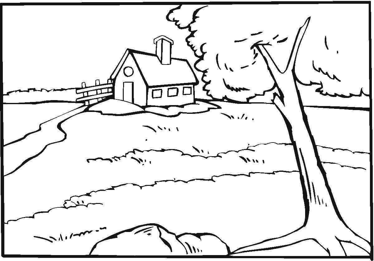 Domy i mieszkania kolorowanki